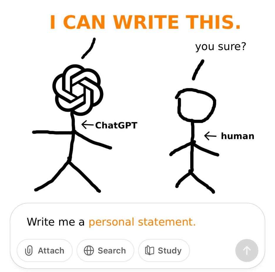Does ChatGPT write a good personal statement? (Part 1)